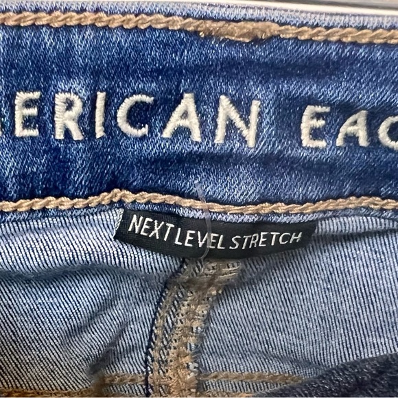 American Eagle Next Level Stretch Hi Rise Jeggings Size 000 Women Junior Skinny - Picture 2 of 10